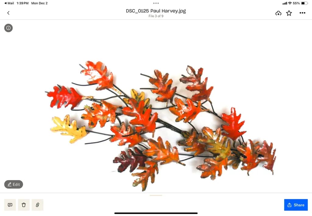 Autumn Leaves Branch