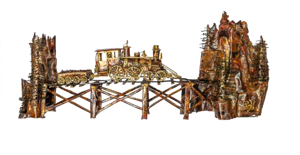Train Bridge Passage
