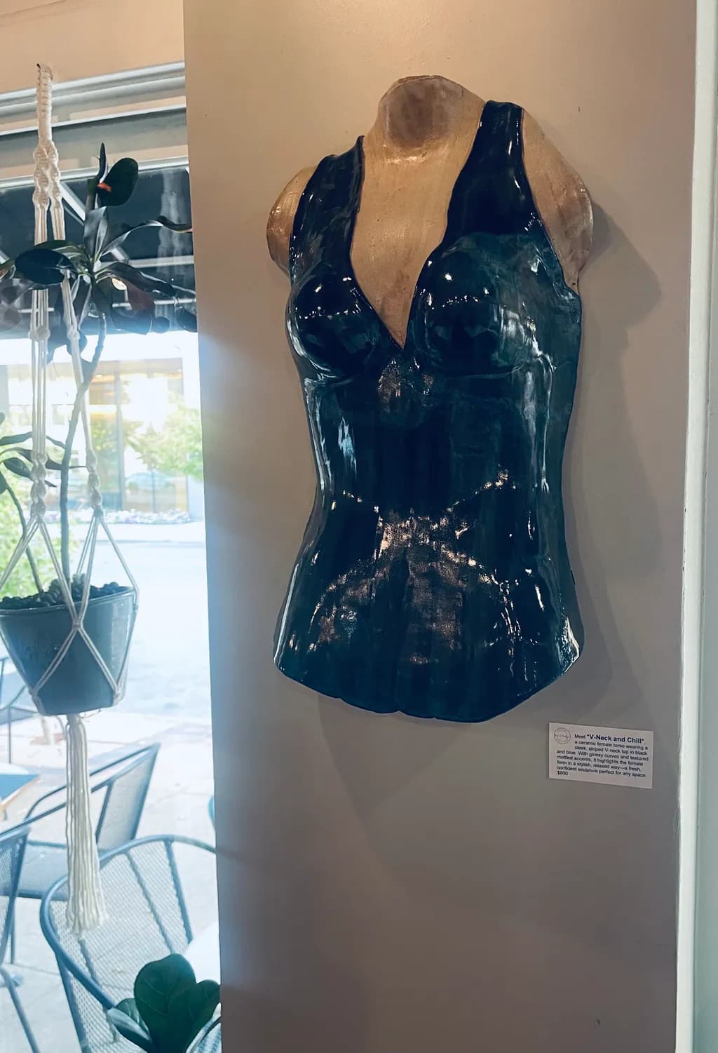 V-Neck Sculpture