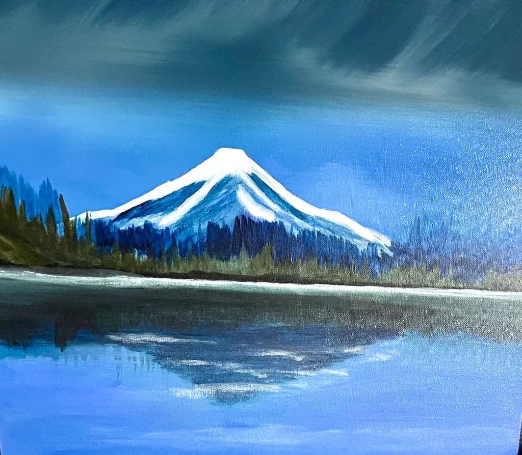 Snowcap Reflection