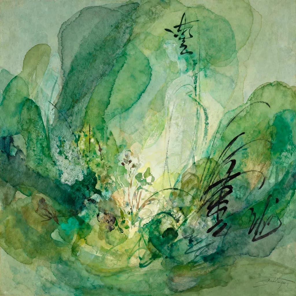 Spring time Green