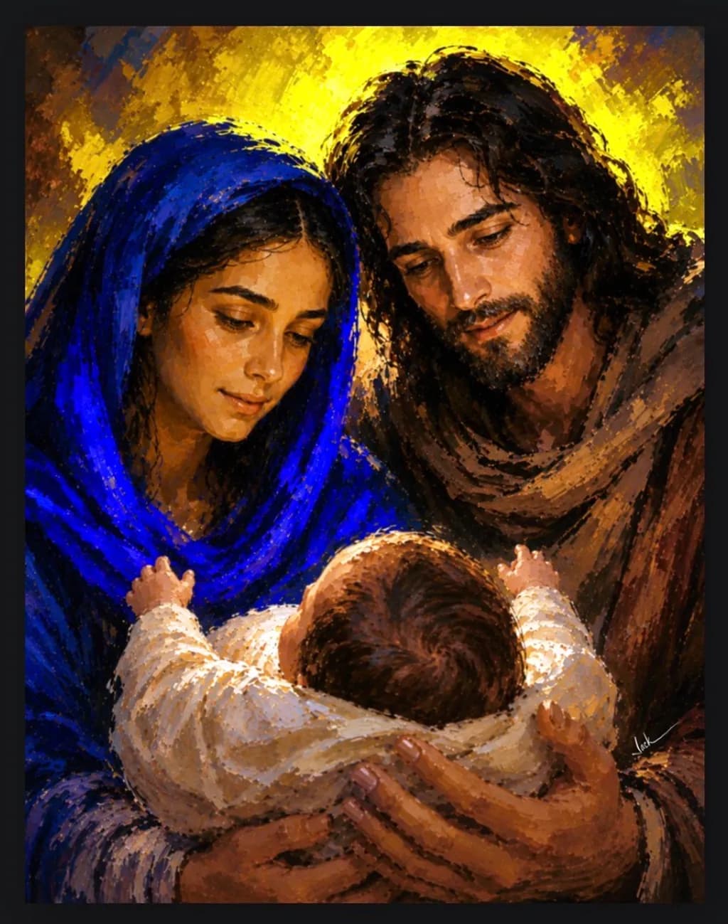 Holy Family Embrace