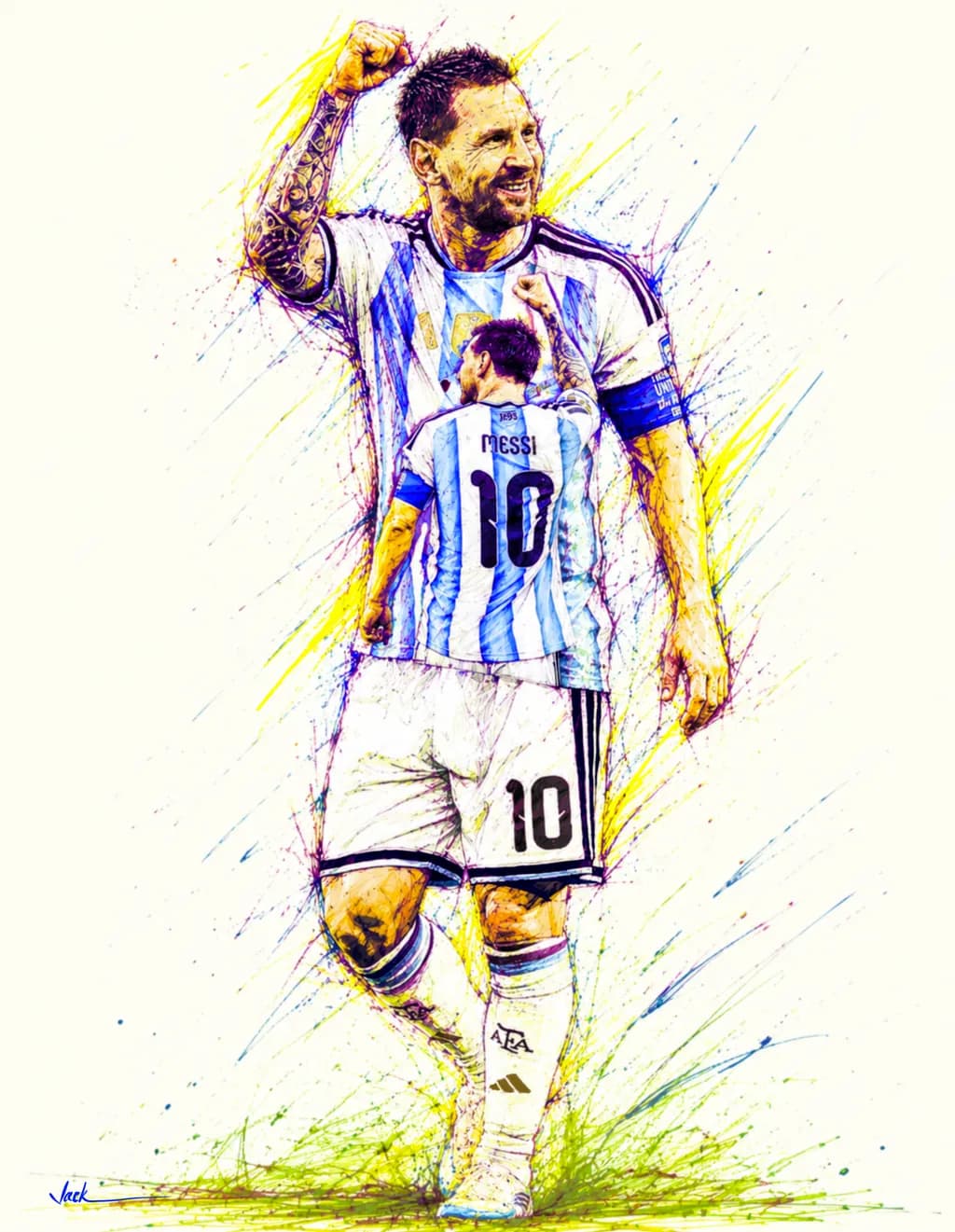 Messi Celebration
