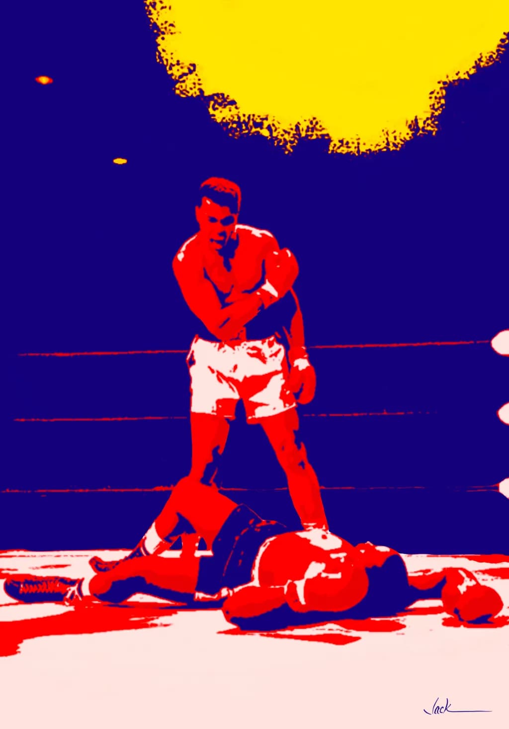 Victory in the Ring: A Bold Tribute to the Spirit of Boxing