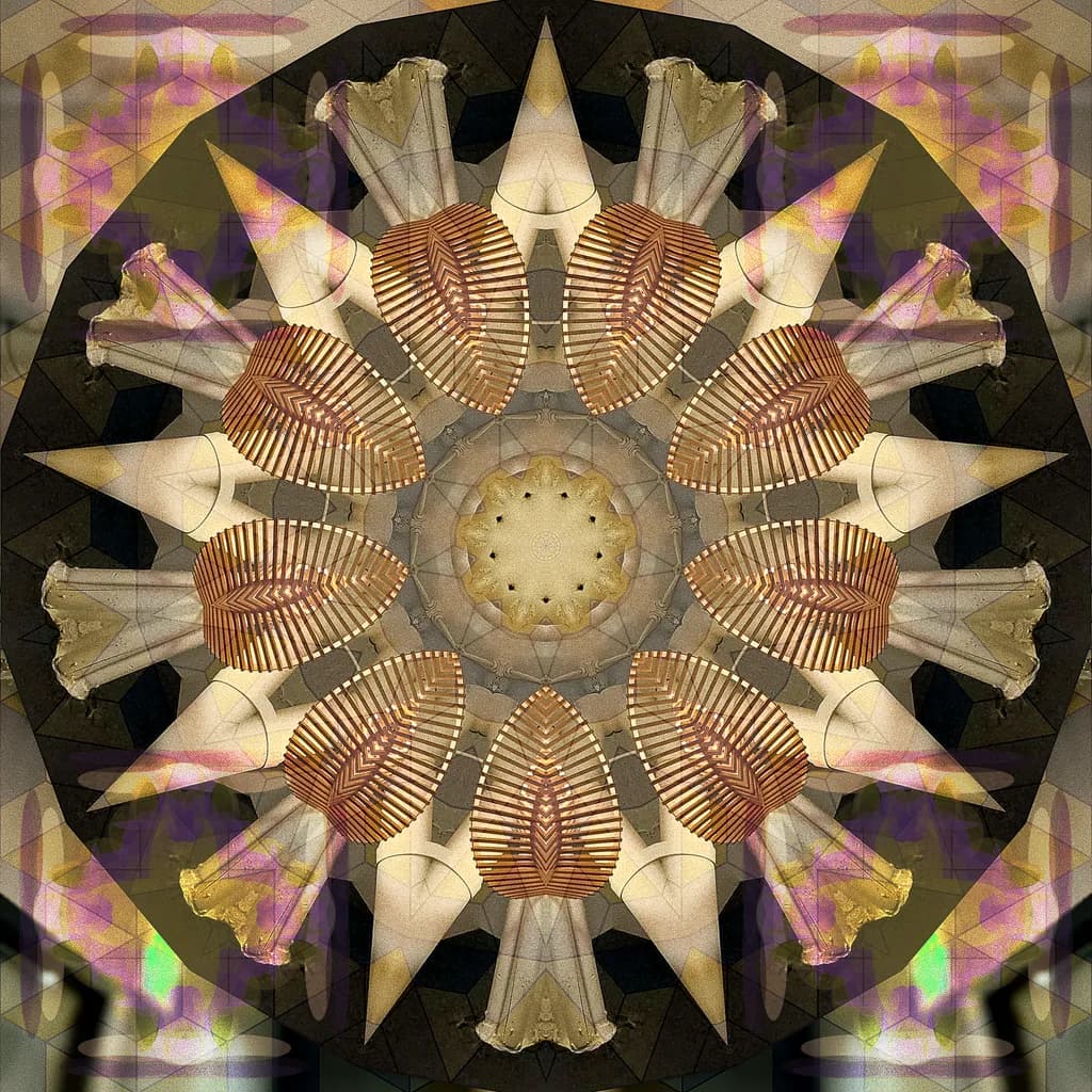 Light Fixture Kaleidoscope