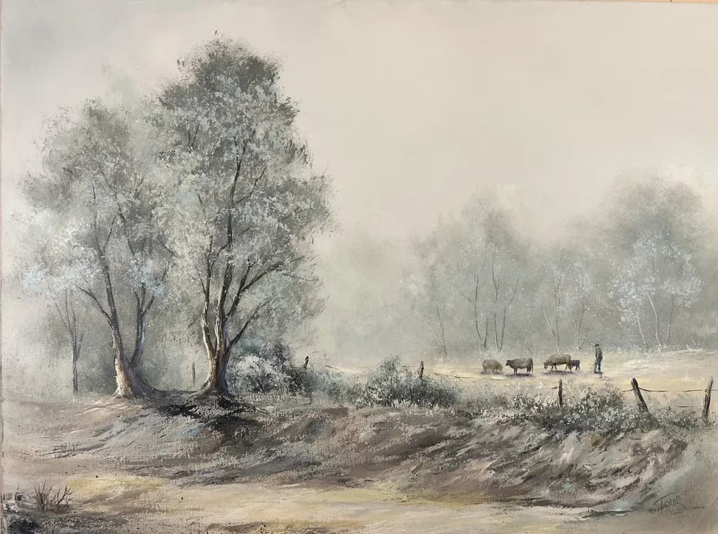 Misty Morning Serenity