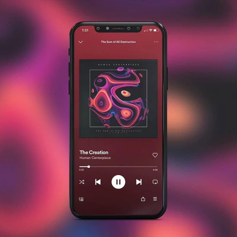 Human Centerpiece Spotify Artwork