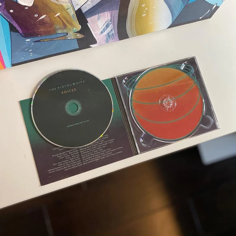 The Pistolwhips CD Artwork