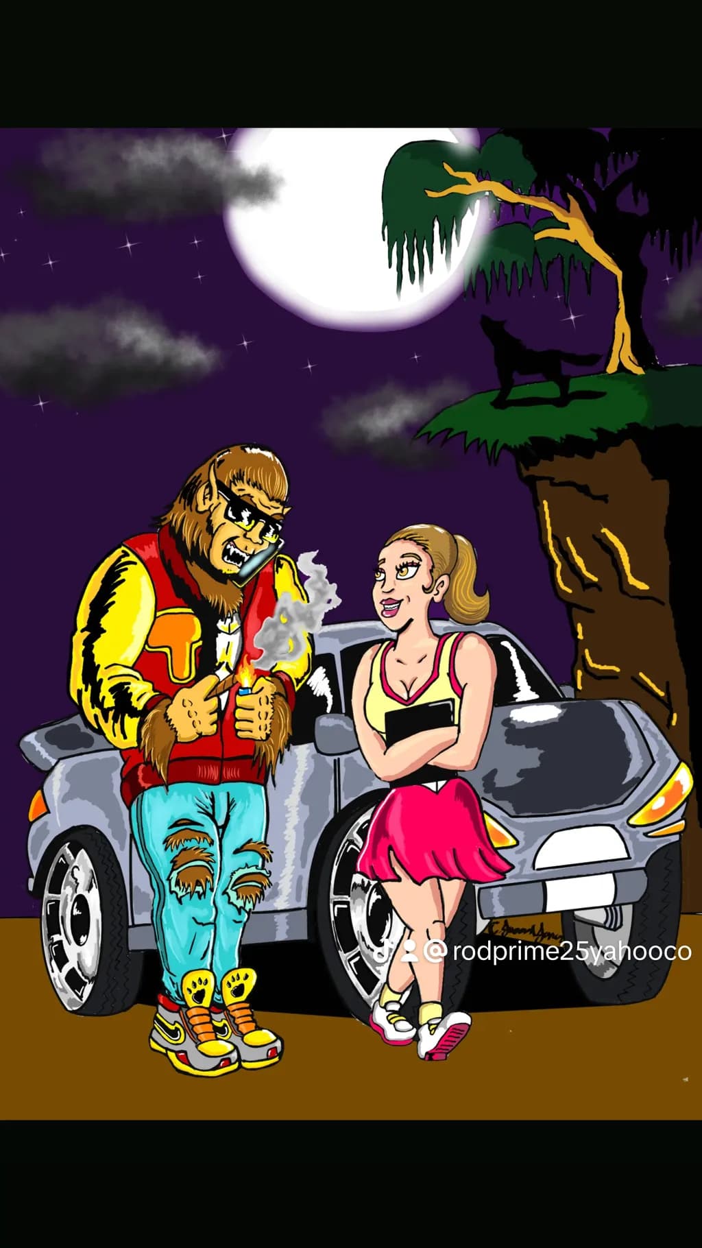 Moonlit Encounter