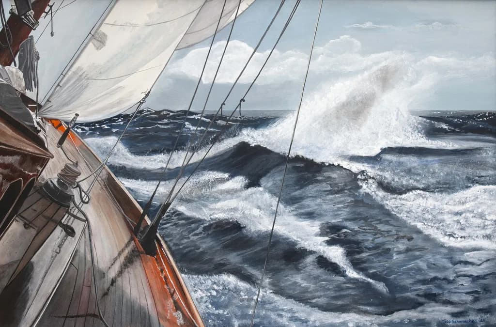 Heeling Heavy Seas