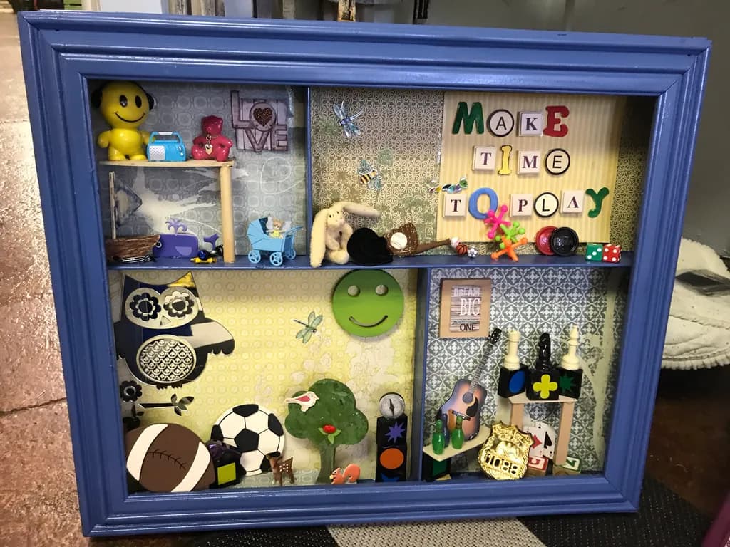 Whimsical Playtime: A Colorful Journey Through Nostalgia and Creativity