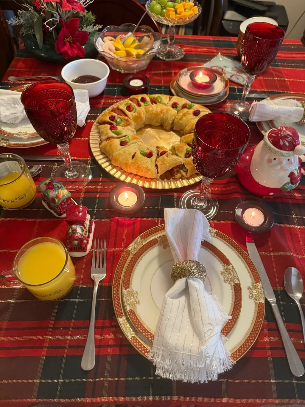 Festive Table Setting
