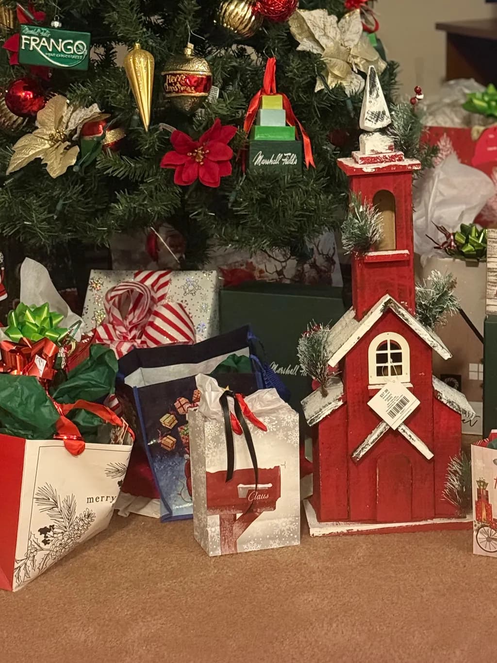 Festive Holiday Scene