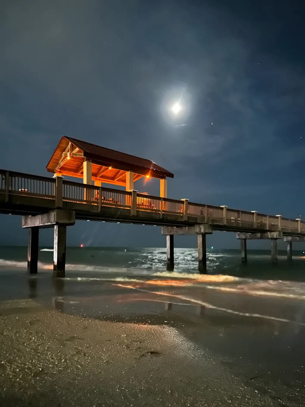 Moonlit Pier
