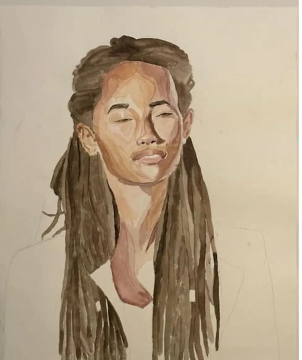 Dreadlocked Portrait