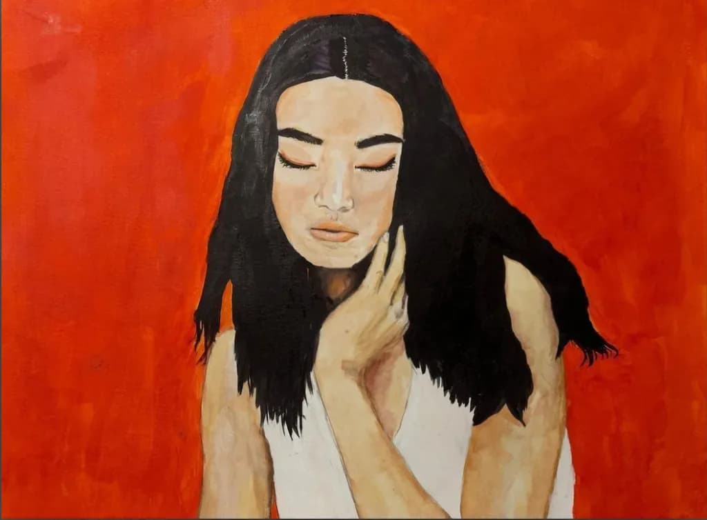 Portrait in Red