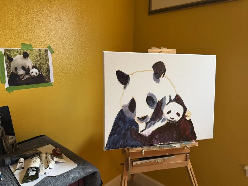 Panda Embrace