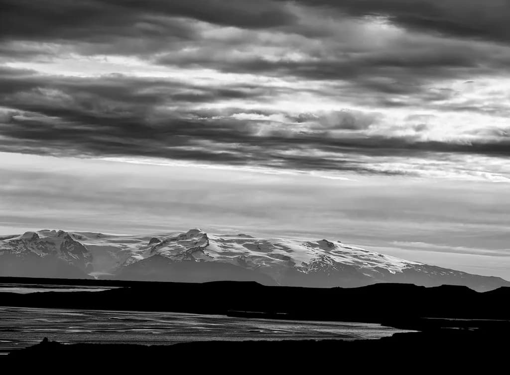Icelandic Glacier Dusk