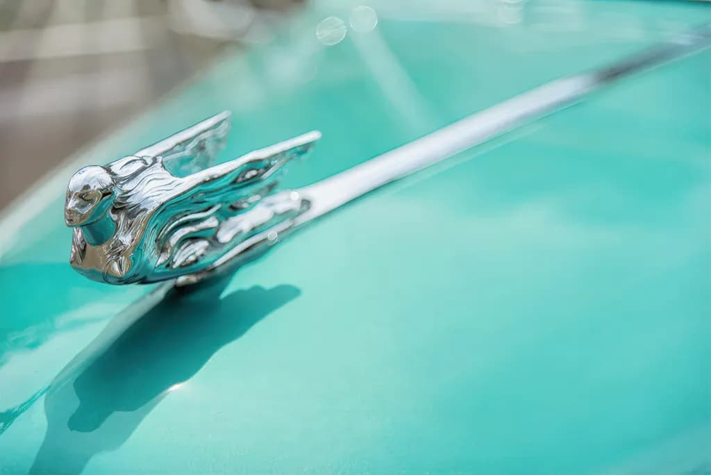 Hood Ornament Detail