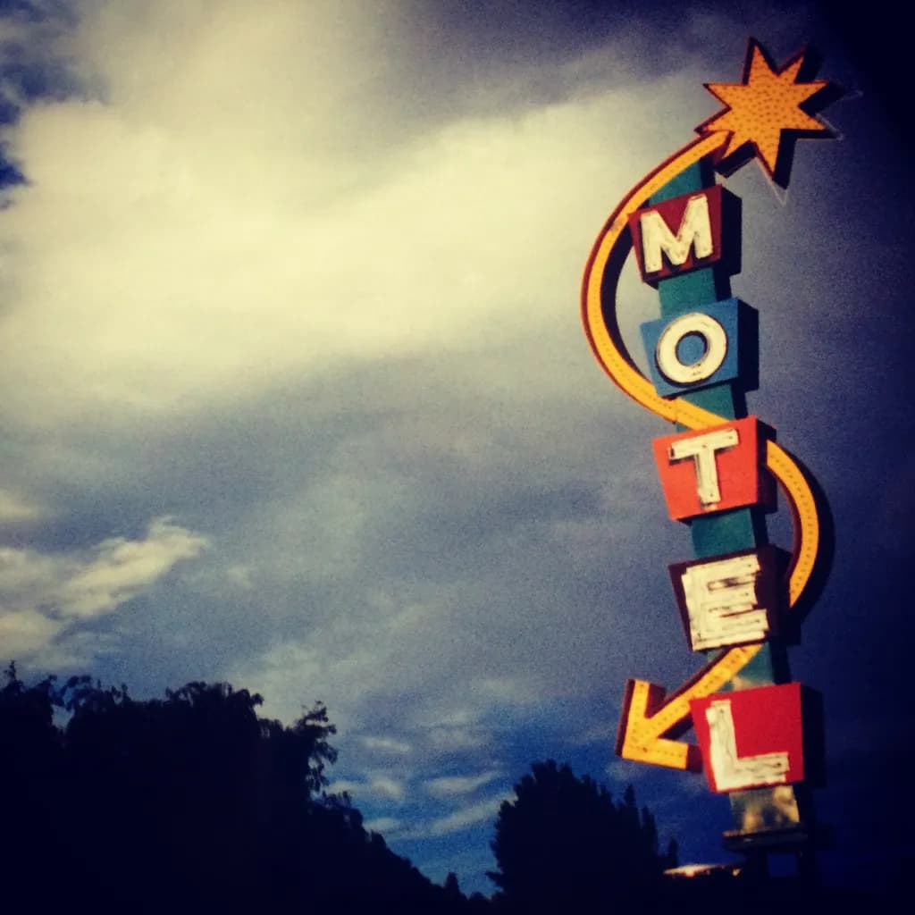 Motel Sign Glow