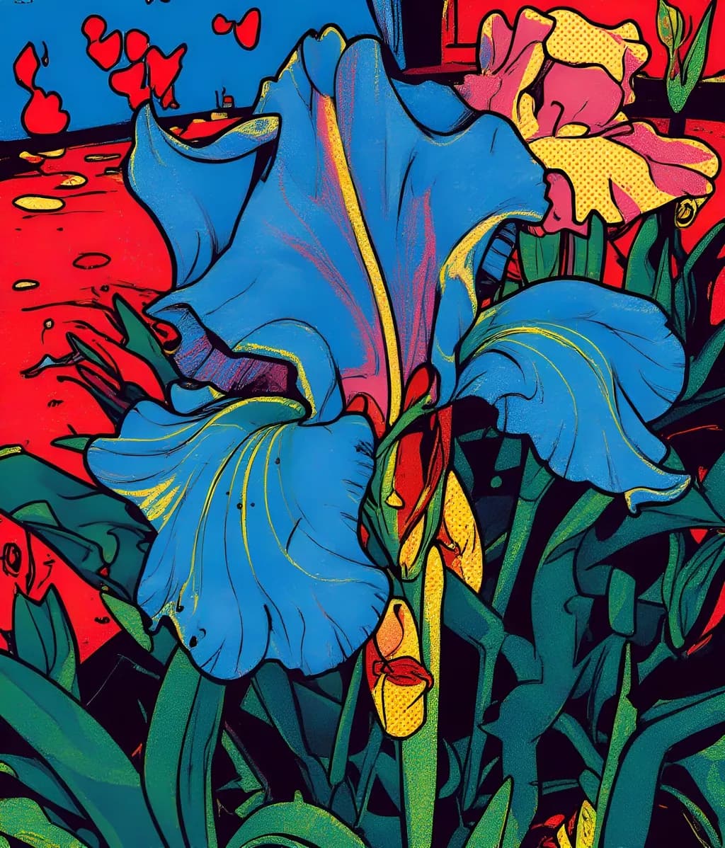 Iris - Pop Art Remix
