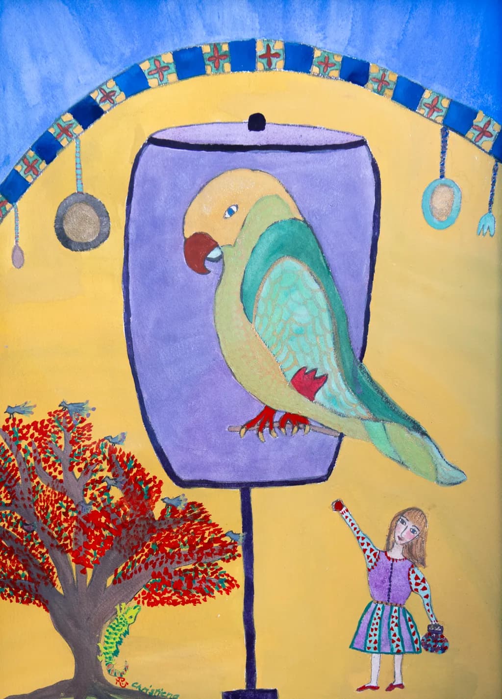 The Parrot in our Kitchen