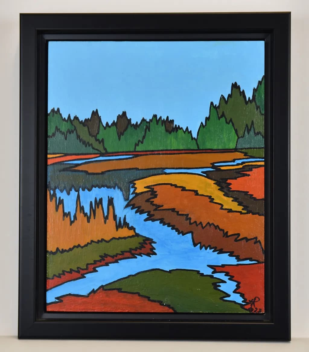 Toad Creek Framed