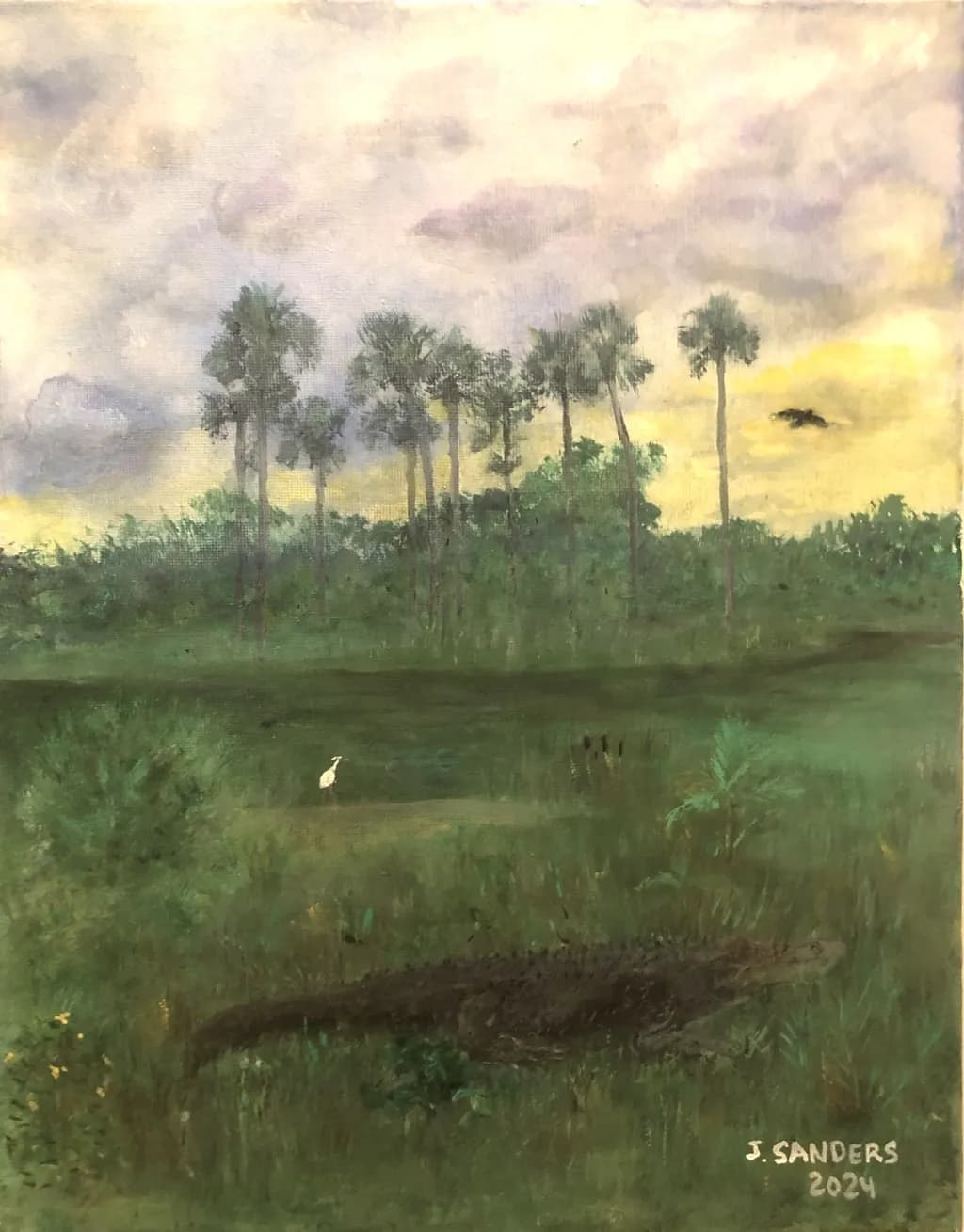 Whispers of the Wetlands: A Serene Encounter with Nature's Majesty