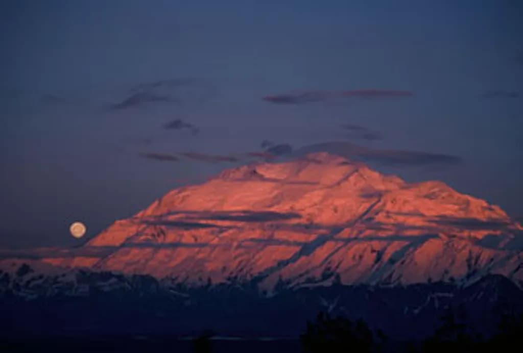 Alaska McKinley Moon