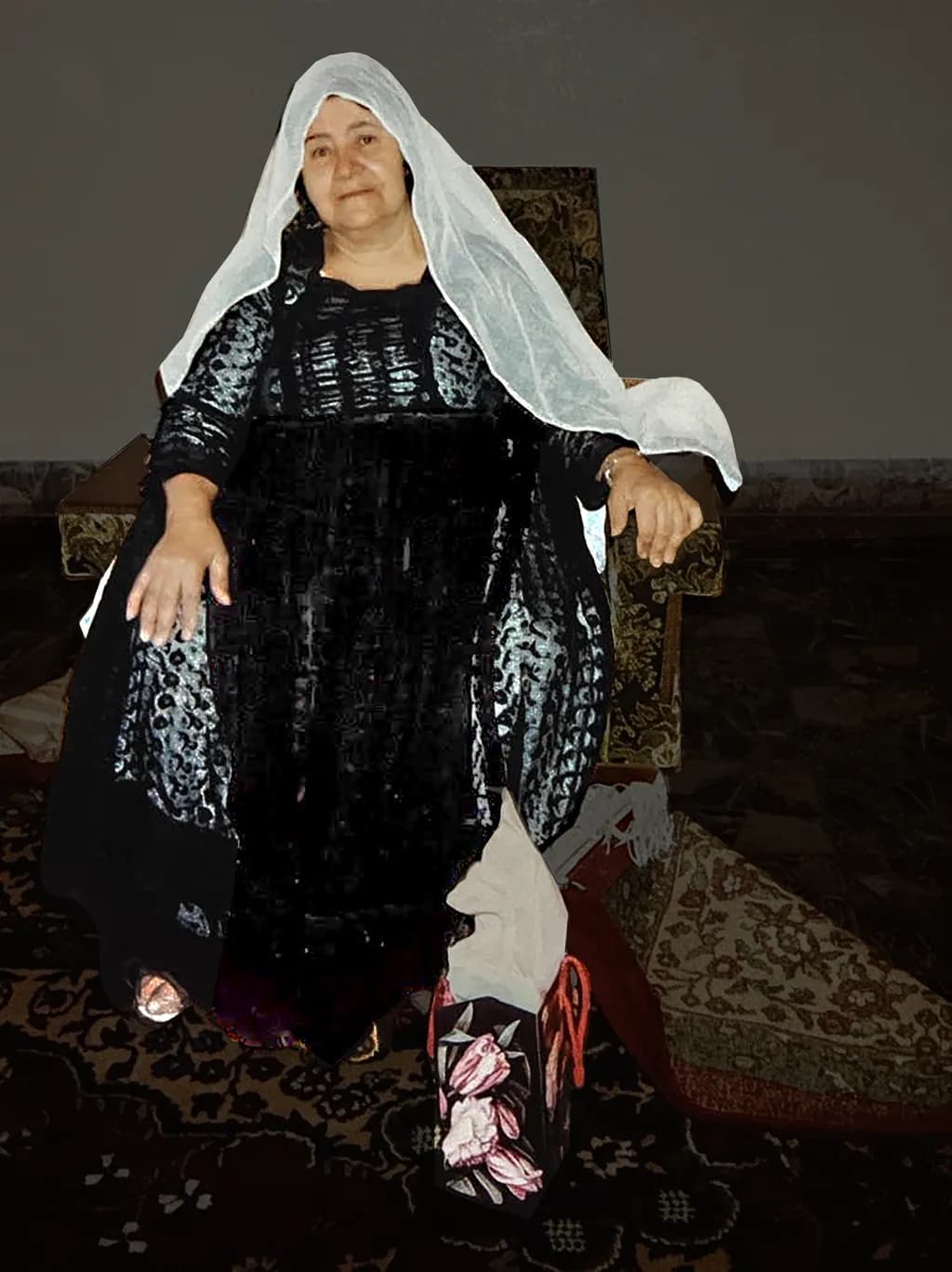 Druze Grandmother, Syria, 1991