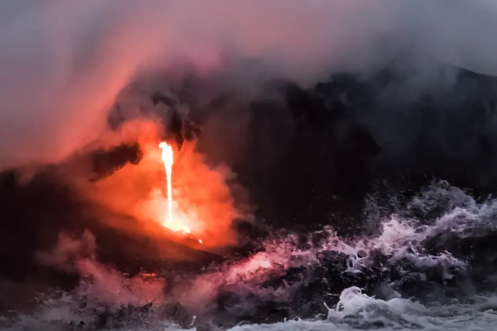 Lava Eruption