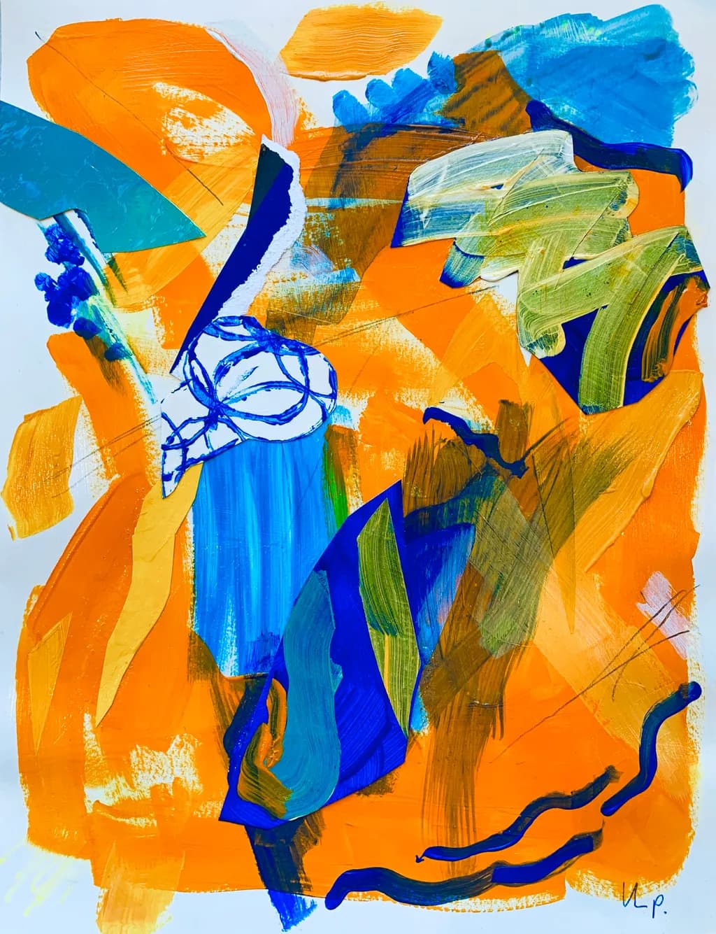 Tangerine Mosaic