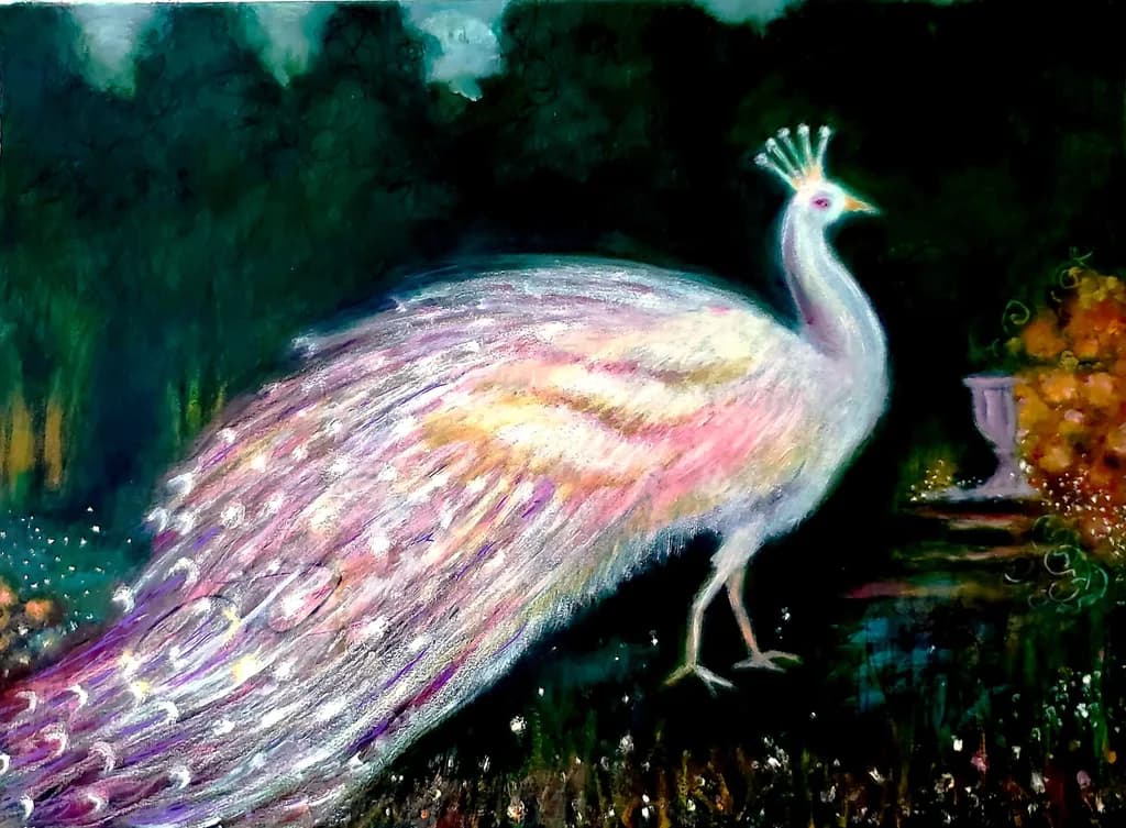 White Peacock Majesty