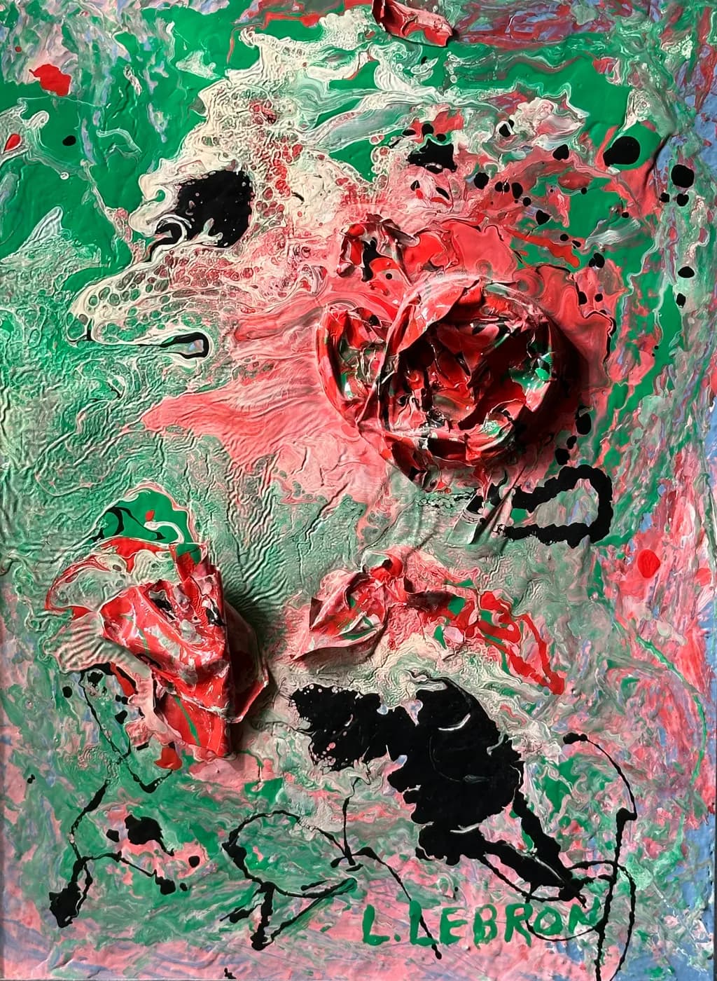 Whimsical Whirls: A Dance of Color and Chaos