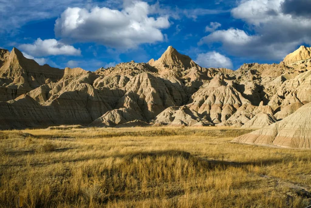 Badlands Vista Golden Hour