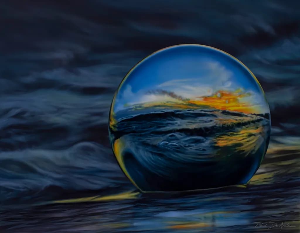 Crystal Ball Sunset