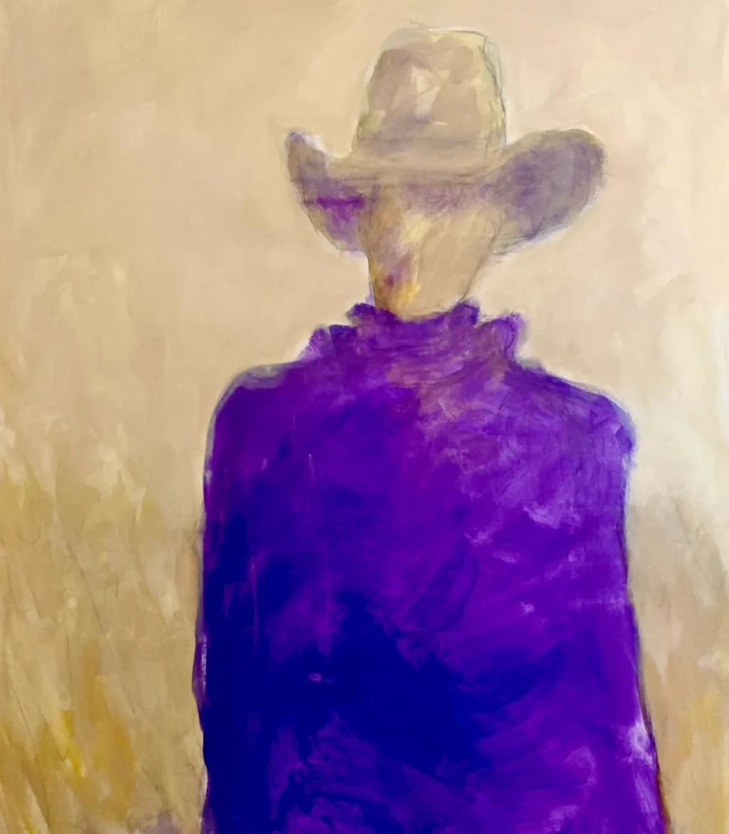 Purple Cowboy Unfocused