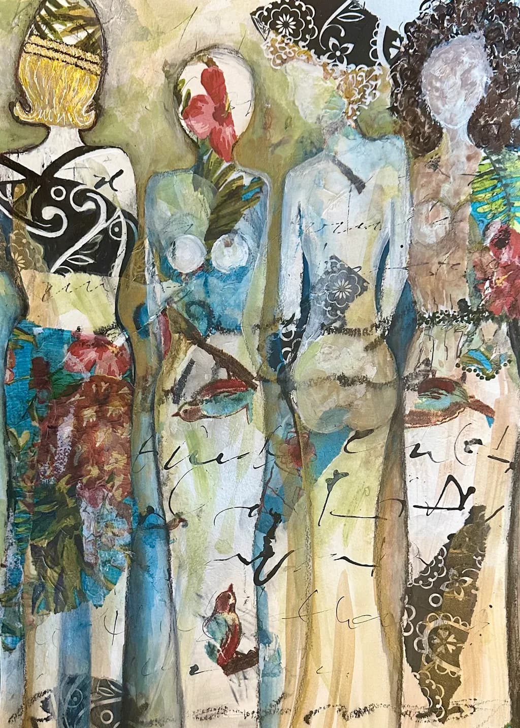 Feminine Whispers in Color