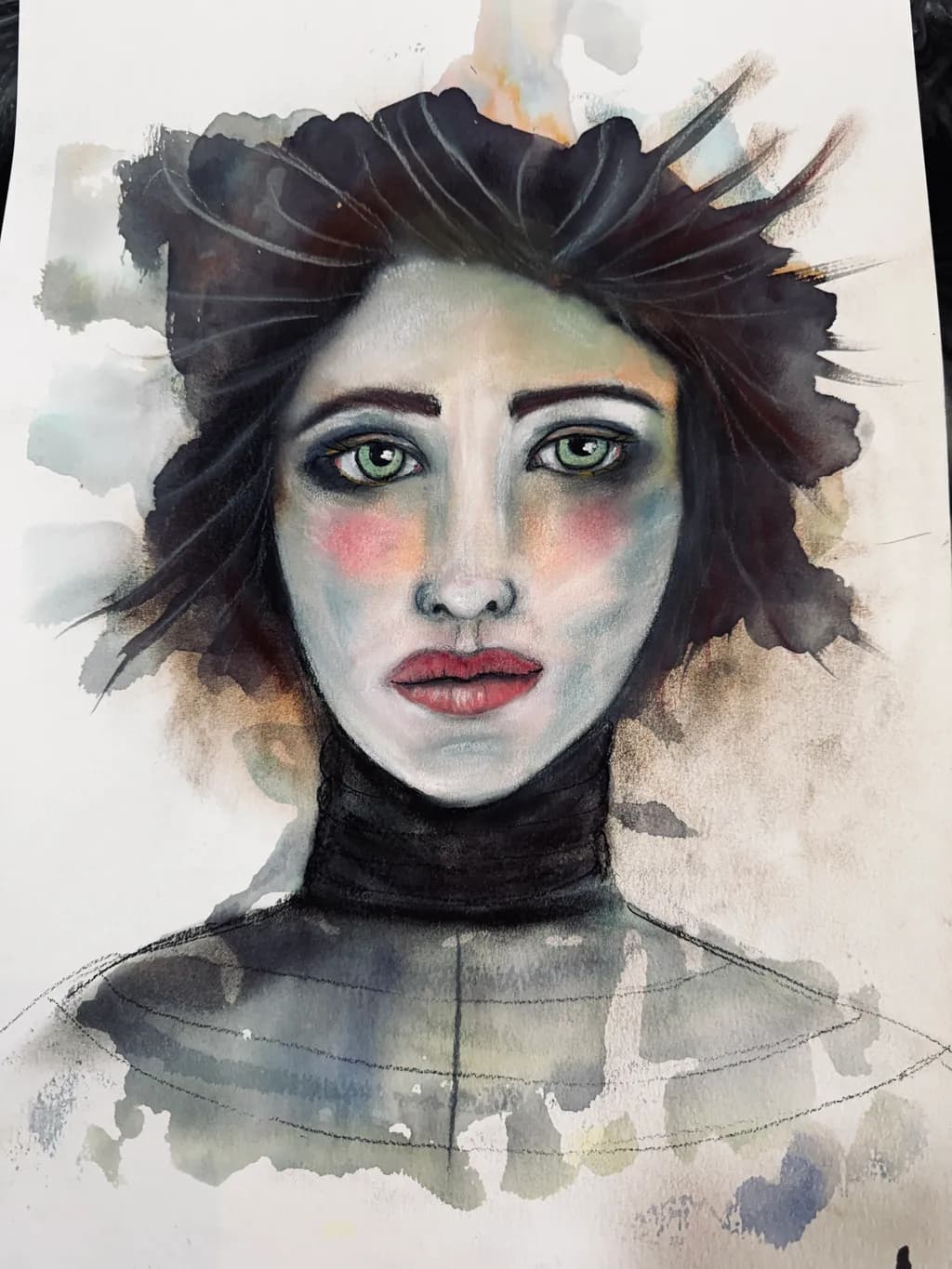 Green-Eyed Portrait
