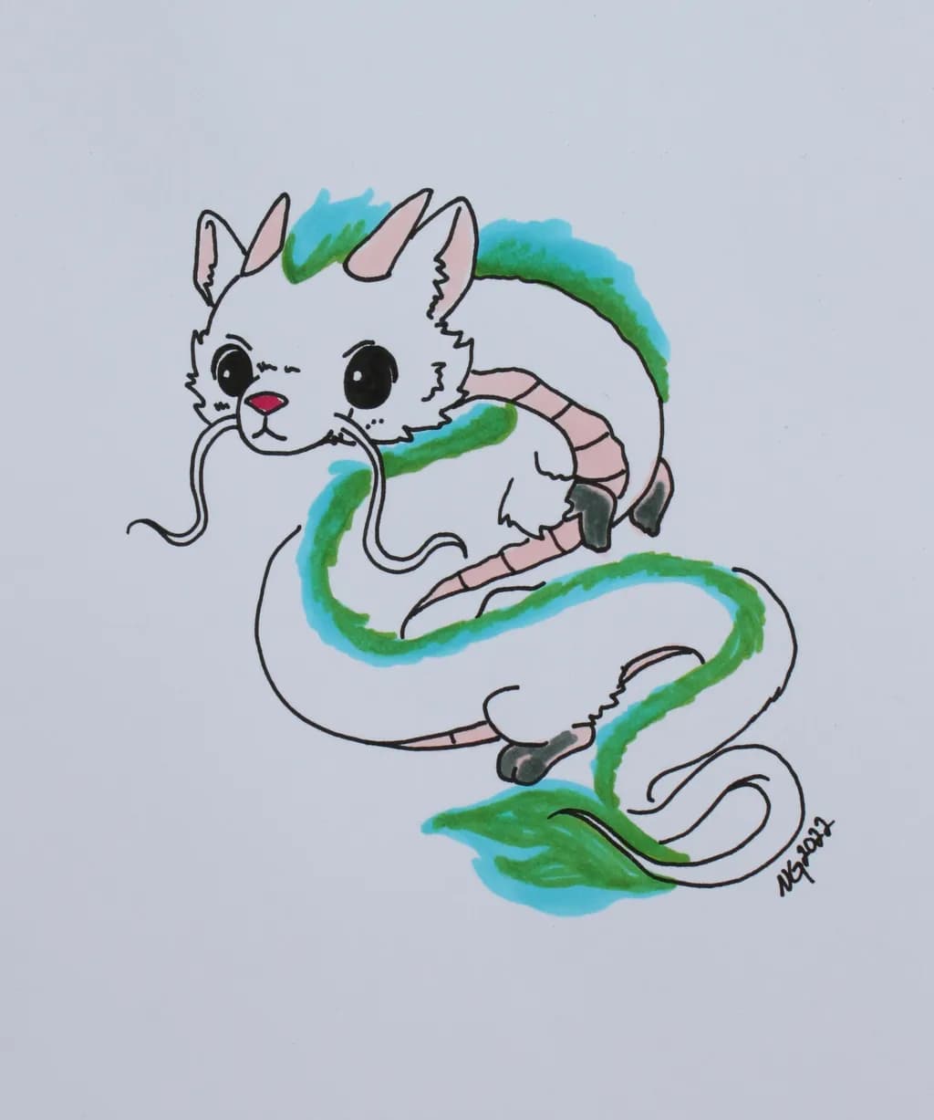 Mystic Cat Dragon