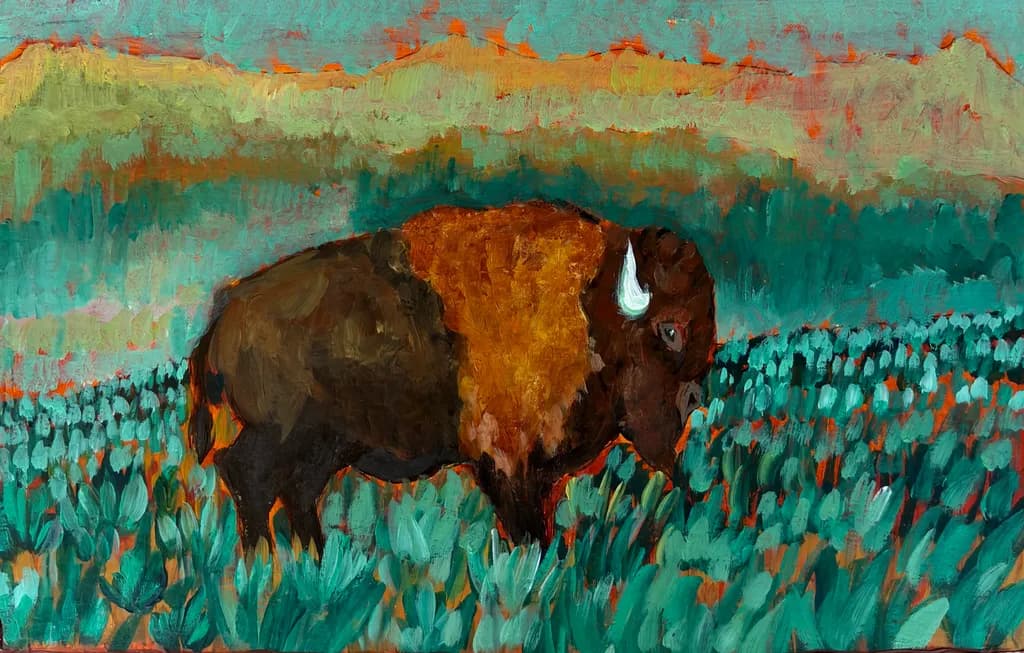 Bronzed Bison