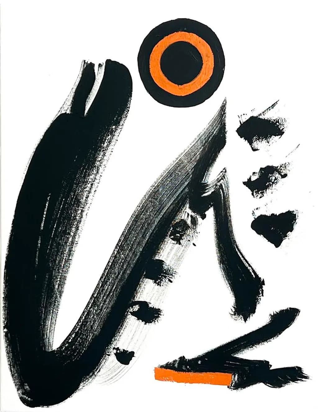 Abstract Brushstrokes