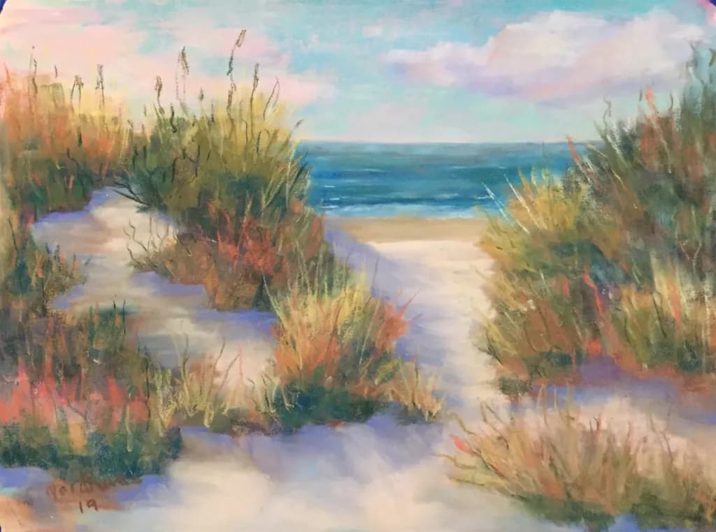 Whispers of the Coast: A Serene Pathway to the Sea