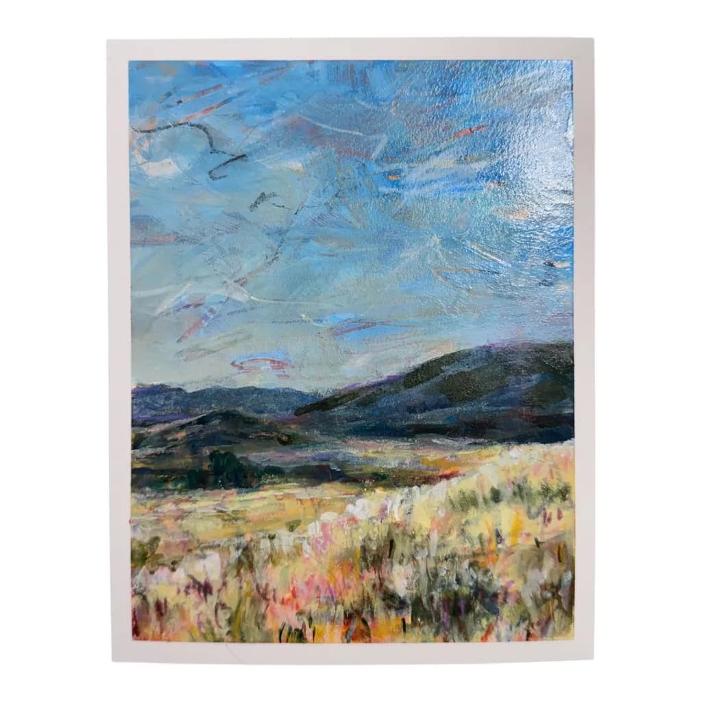 Morning Hillside Canvas