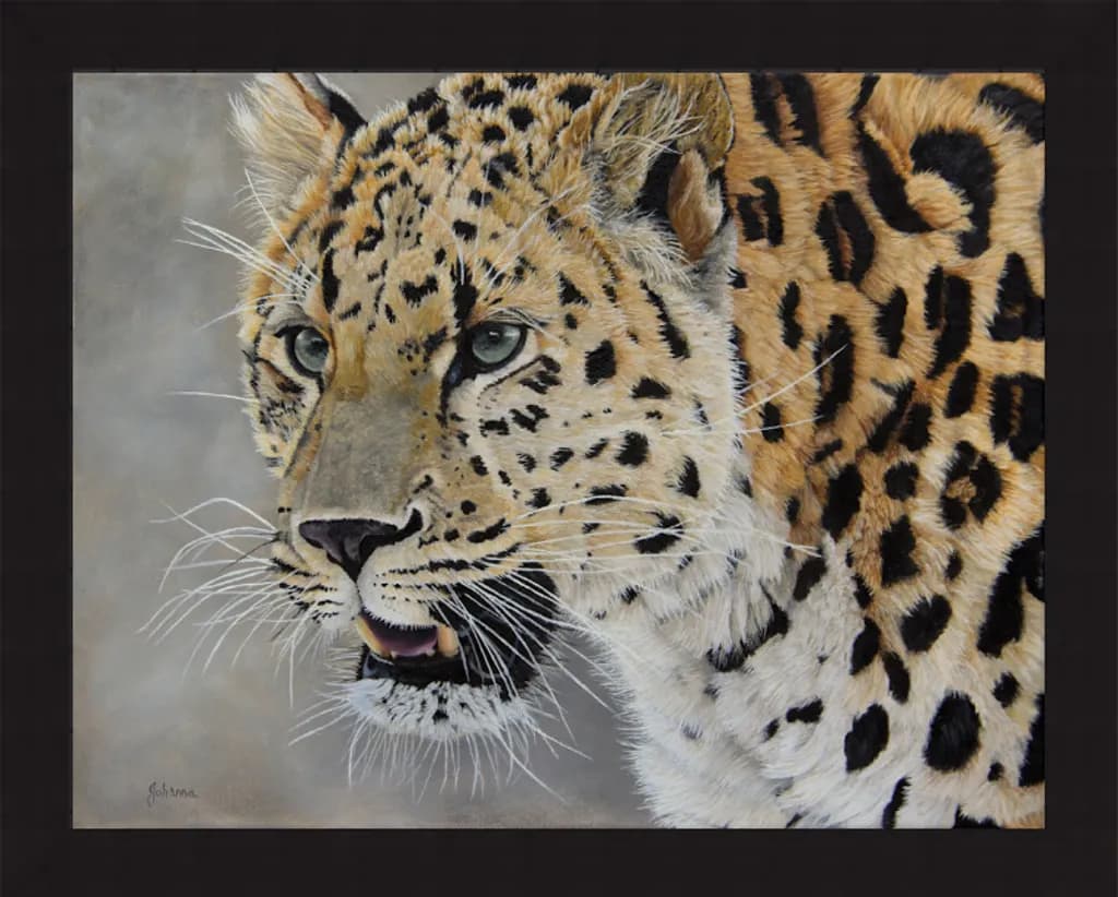Intense - Leopard Portrait