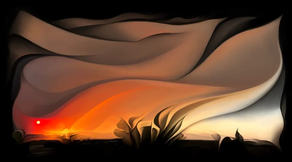 Smoke Set Sunset