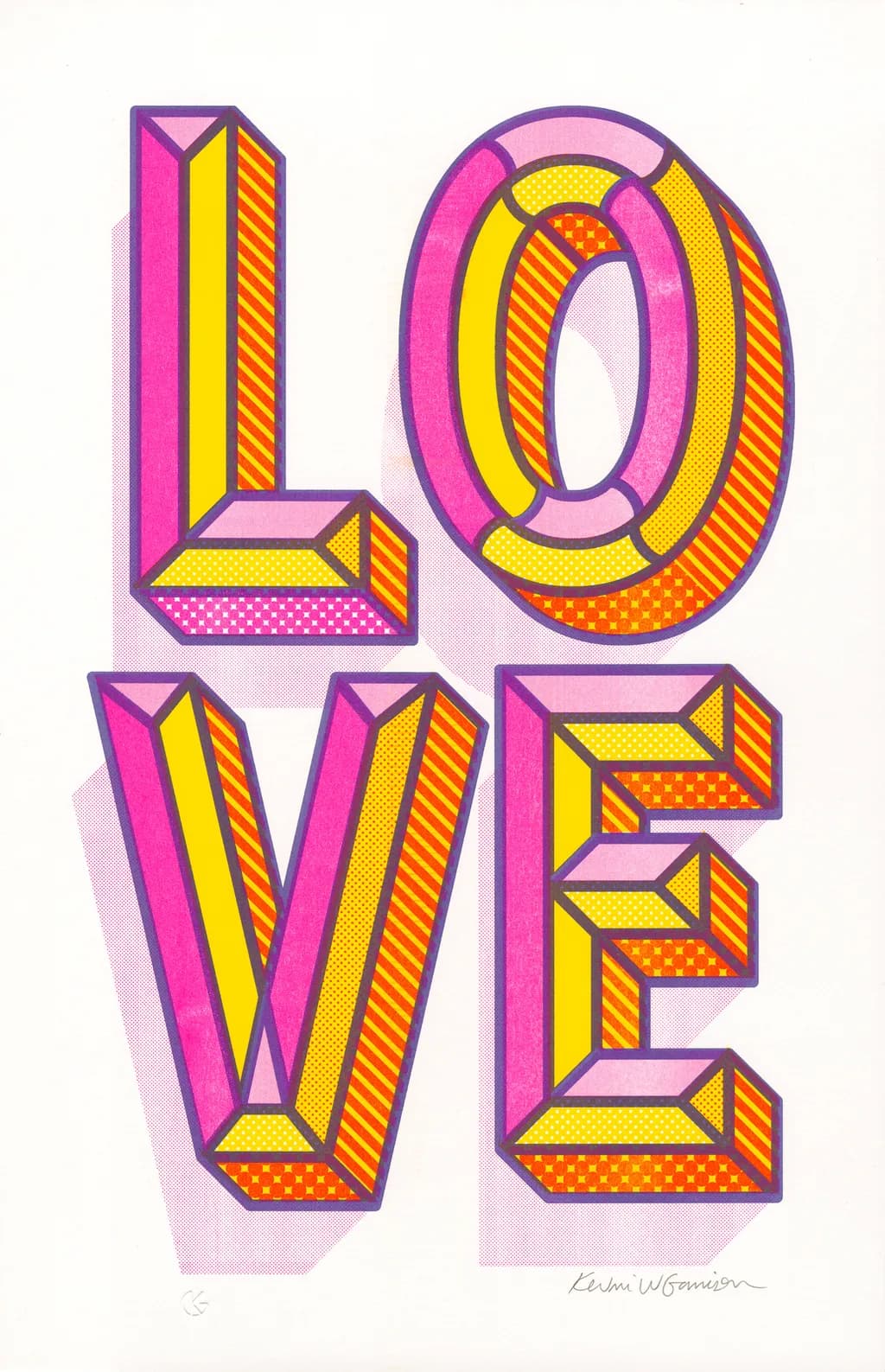 LOVE Orange Pop-Up