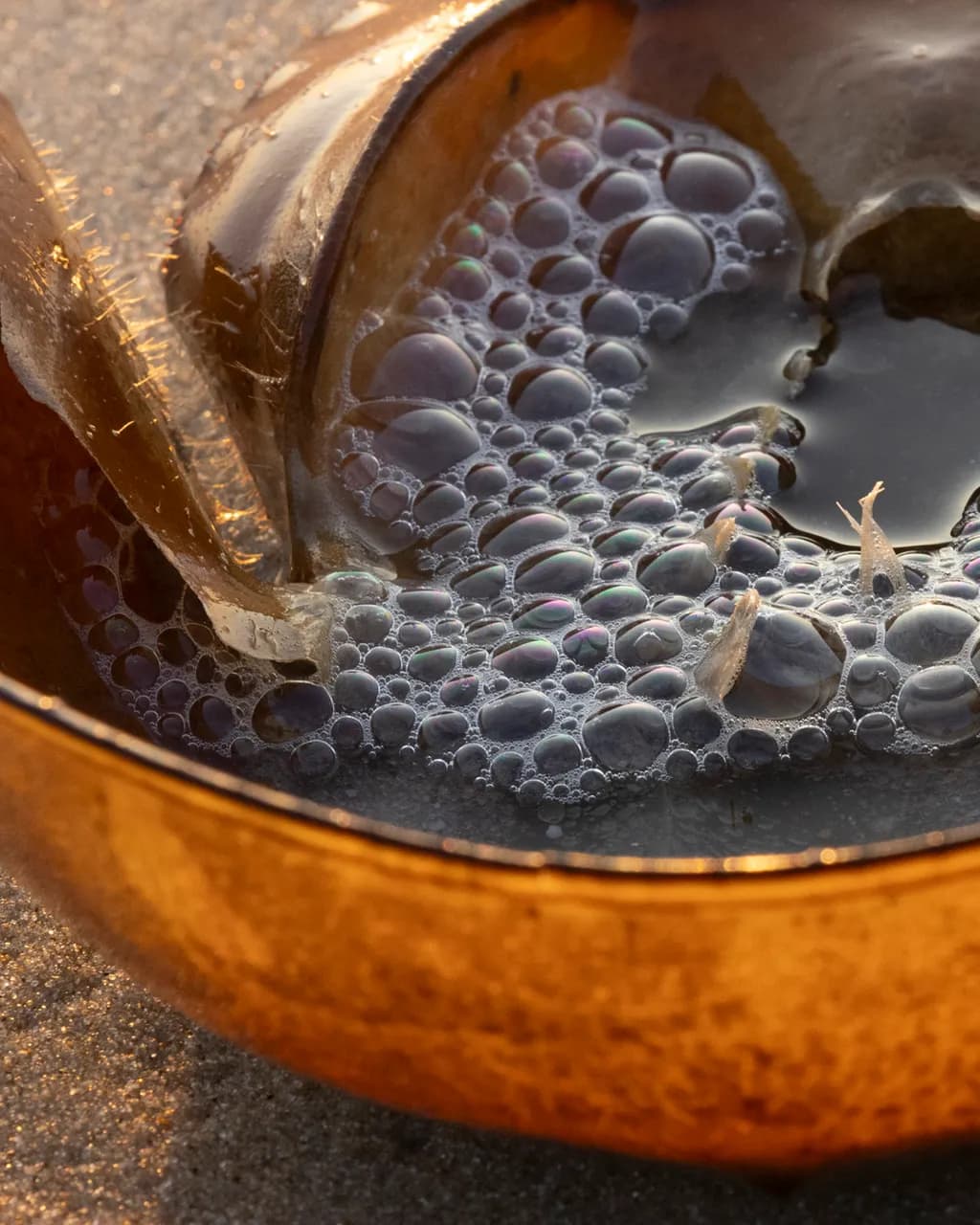 Amber Shell Bubbles