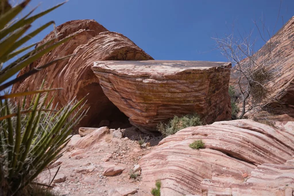 In Red Rock Canyon, near Las Vegas, NV