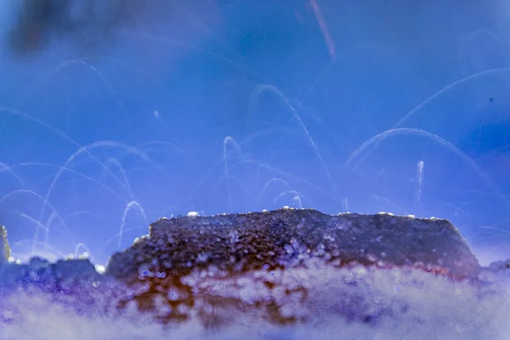 Icy Spark Trails